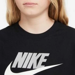 NIKE T-SHIRT FUTURA ICON BAMBINO Nero -Tendenza Italia nike ar5252 t shirt futura icon bambino abbigliamento bambino 040975401 013 5