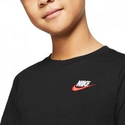 NIKE T-SHIRT FUTURA BAMBINO Nero -Tendenza Italia nike ar5254 t shirt futura bambino abbigliamento bambino 045333701 011 3