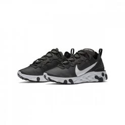 NIKE REACT ELEMENT 55 DONNA Nero -Tendenza Italia nike bq2728 react element 55 donna tutte sneaker donna 038449401 003 3