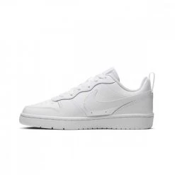 NIKE COURT BOROUGH LOW 2 BAMBINO Bianco -Tendenza Italia nike bq5448 nike court borough low 2 gs tutte sneaker bambino 043216401 100 6