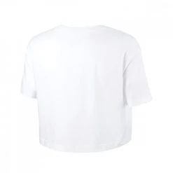NIKE T-SHIRT CROP ESSENTIAL DONNA Bianco 7 NIKE T-SHIRT CROP ESSENTIAL DONNA Bianco -Tendenza Italia nike bv6175 t shirt crop essential donna sport style donna 040653701 100 2