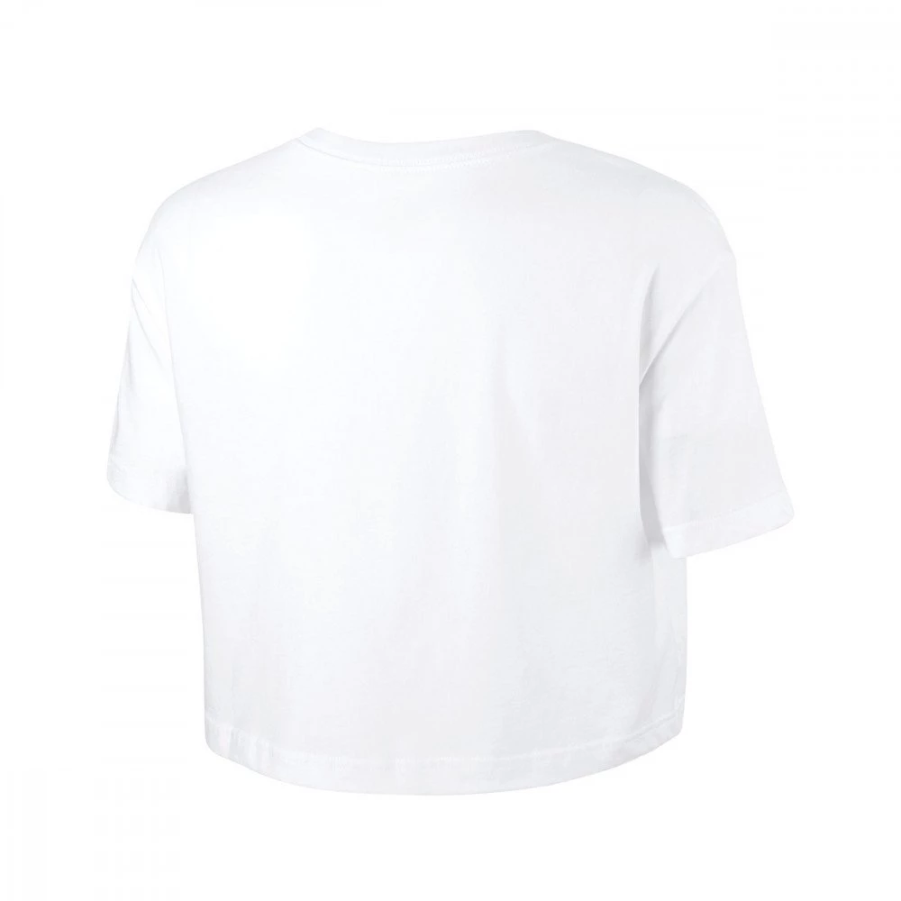 NIKE T-SHIRT CROP ESSENTIAL DONNA Bianco 4 NIKE T-SHIRT CROP ESSENTIAL DONNA Bianco - immagine 2
