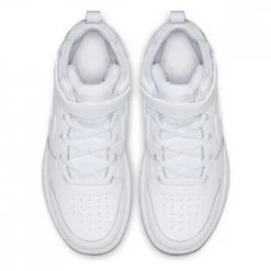 NIKE COURT BOROUGH MID 2 BAMBINO Bianco -Tendenza Italia nike cd7783 court borough mid 2 bambino tutte sneaker bambino 043218901 100 2
