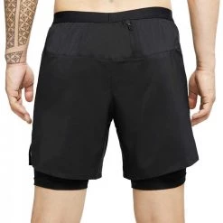 NIKE SHORT DRI-FIT FLEX STRIDE 2-IN-1 7" Nero -Tendenza Italia nike cj5471 short flex stride 2in1 7 abbigliamento running uomo 042658001 010 5
