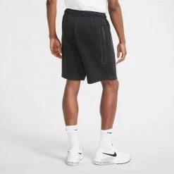 NIKE BERMUDA TECH FLEECE Nero -Tendenza Italia nike cu4503 short tech fleece sport style uomo 040987501 010 4
