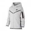NIKE FELPA FULL ZIP CON CAPPUCCIO TECH FLEECE BAMBINO Grigio -Tendenza Italia nike cu9223 felpa full zip con cappuccio tech fleece bambino abbigliamento bambino 040977601 063 1