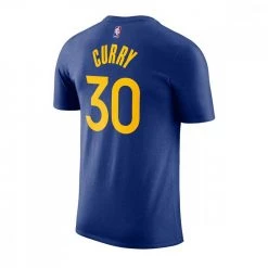 NIKE T-SHIRT NAME NUMBER CURRY WARRIORS Royal -Tendenza Italia nike cv8520 t shirt name number curry warriors abbigliamento basket uomo 043451601 403 2