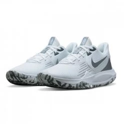 NIKE PRECISION 5 Bianco -Tendenza Italia nike cw3403 precision v scarpe basket uomo 043920901 101 2