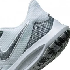 NIKE PRECISION 5 Bianco -Tendenza Italia nike cw3403 precision v scarpe basket uomo 043920901 101 5