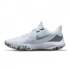 NIKE PRECISION 5 Bianco -Tendenza Italia nike cw3403 precision v scarpe basket uomo 043920901 101 6