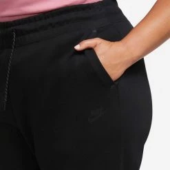 NIKE PANTALONI TECH FLEECE DONNA Nero -Tendenza Italia nike cw4292 pantalone tech fleece donna sport style donna 040981501 010 6