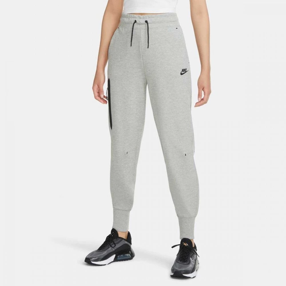 NIKE PANTALONI TECH FLEECE DONNA Grigio 5 NIKE PANTALONI TECH FLEECE DONNA Grigio - immagine 3