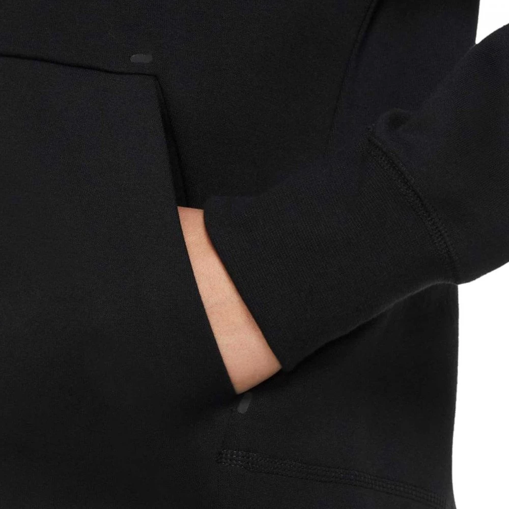 NIKE FELPA FULL ZIP CON CAPPUCCIO TECH FLEECE DONNA Nero - immagine 6