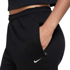 NIKE PANTALONI SOLO SWOOSH DONNA Nero 8 NIKE PANTALONI SOLO SWOOSH DONNA Nero -Tendenza Italia nike cw5565 pantaloni fleece donna sport style donna 043758701 010 3