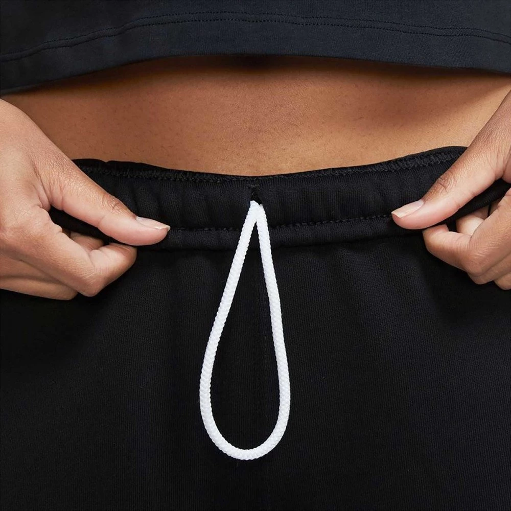 NIKE PANTALONI SOLO SWOOSH DONNA Nero 6 NIKE PANTALONI SOLO SWOOSH DONNA Nero - immagine 4