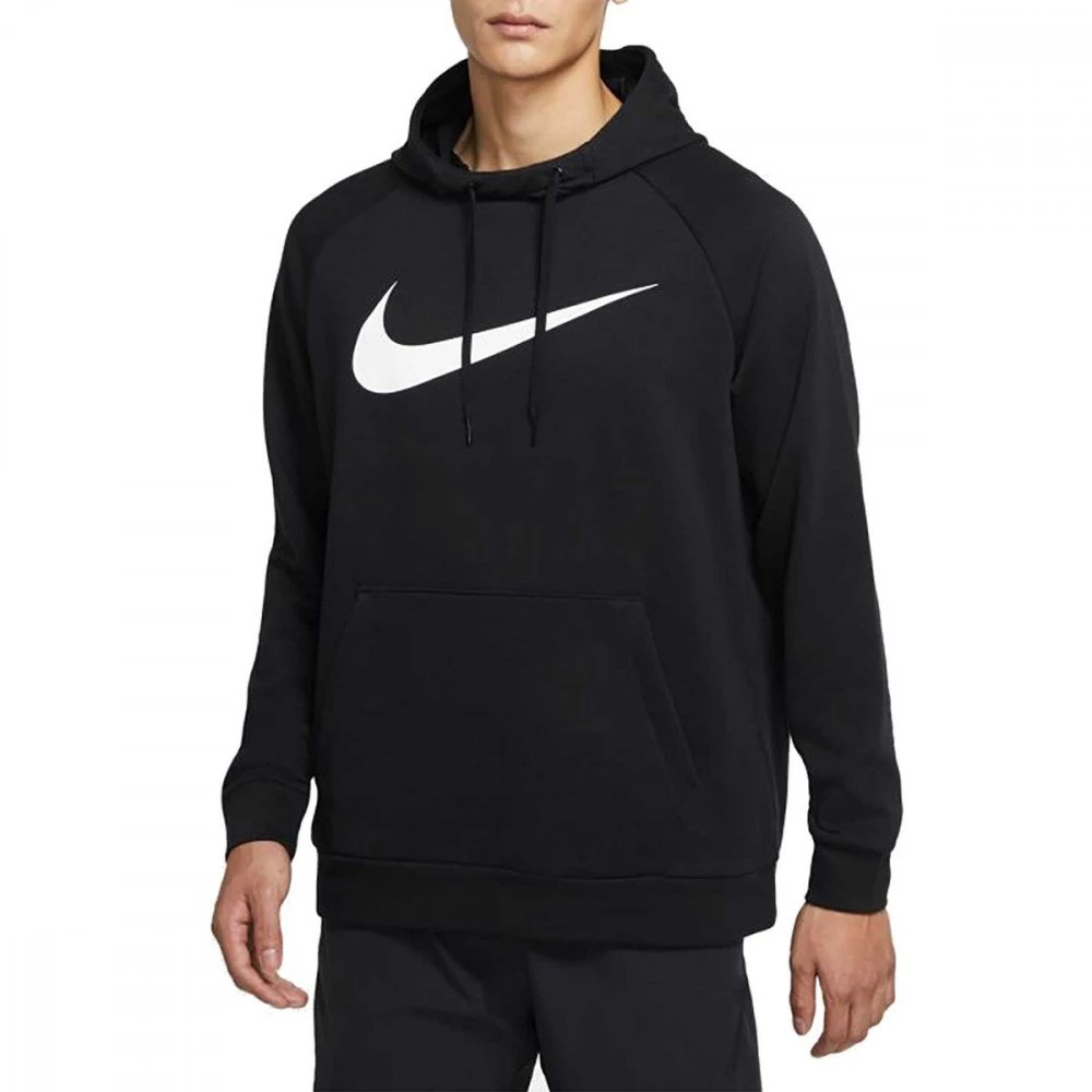 NIKE FELPA CON CAPPUCCIO SWOOSH Nero 3 NIKE FELPA CON CAPPUCCIO SWOOSH Nero
