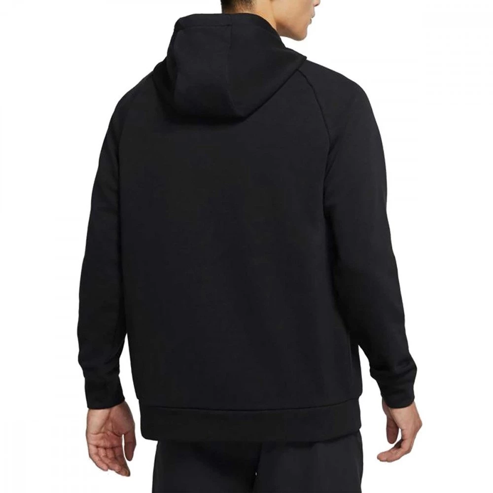 NIKE FELPA CON CAPPUCCIO SWOOSH Nero 4 NIKE FELPA CON CAPPUCCIO SWOOSH Nero - immagine 2