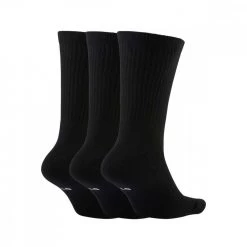 NIKE CALZE CREW EVERYDAY BASKETBALL 3 PACK Nero -Tendenza Italia nike da2123 calze gioco everyday bballtripack abbigliamento basket uomo 042750101 010 2