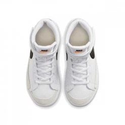 NIKE BLAZER MID '77 BAMBINO Bianco -Tendenza Italia nike da4087 blazer mid 77 bambino tutte sneaker bambino 041762401 100 3