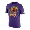 NIKE T-SHIRT CTS SHATTERED LAKERS Viola -Tendenza Italia nike da5830 t shirt cts shattered lakers abbigliamento basket uomo 044587201 547 1