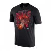 NIKE T-SHIRT CTS SHATTERED BULLS Nero
