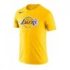 NIKE T-SHIRT ESSENTIAL LOGO LAKERS Giallo -Tendenza Italia nike da6023 t shirt essential logo los angeles lakers abbigliamento basket uomo 043951701 728 1