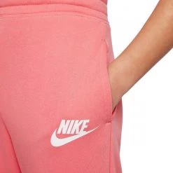 NIKE PANTALONI CLUB BAMBINA Rosa -Tendenza Italia nike dc7211 pantaloni club bambina abbigliamento bambino 044518501 603 4