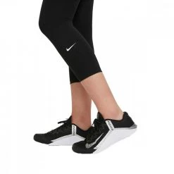 NIKE LEGGINGS ONE CROP DONNA Nero -Tendenza Italia nike dd0247 leggings one crop donna abbigliamento training e palestra donna 042410101 010 3