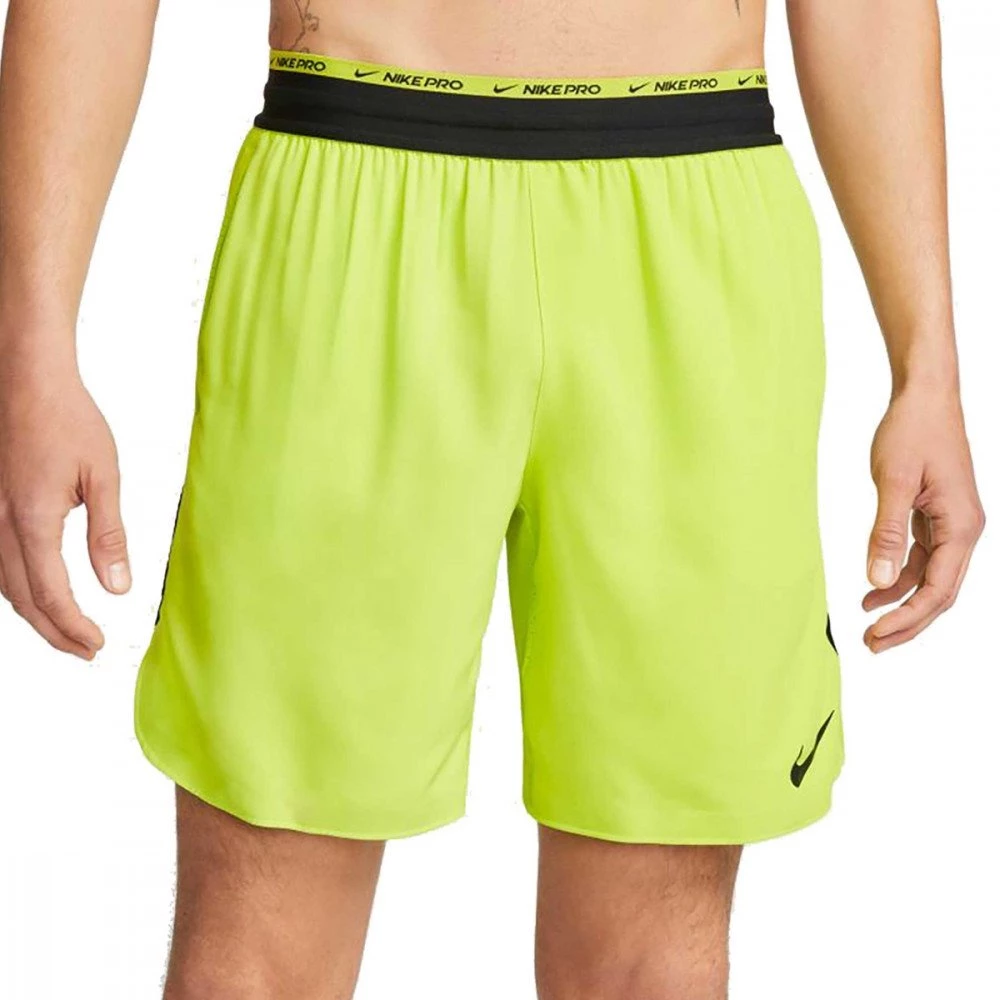 SHORT NIKE PRO FLEX REP Lime 3 SHORT NIKE PRO FLEX REP Lime