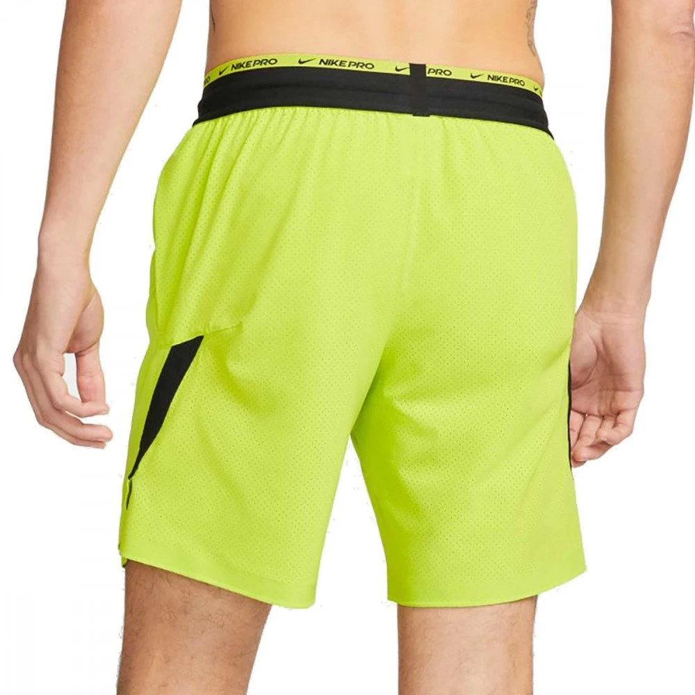 SHORT NIKE PRO FLEX REP Lime 4 SHORT NIKE PRO FLEX REP Lime - immagine 2