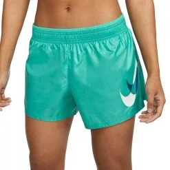 NIKE SHORT SWOOSH RUN DONNA Verde
