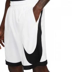 NIKE SHORT HBR 3.0 Bianco 8 NIKE SHORT HBR 3.0 Bianco -Tendenza Italia nike dh6763 short hbr 3 0 abbigliamento basket uomo 044583101 100 3