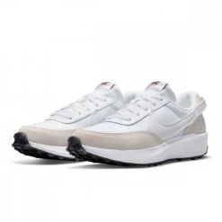 NIKE WAFFLE DEBUT DONNA Bianco -Tendenza Italia nike dh9523 waffle debut donna tutte sneaker donna 044511701 100 2