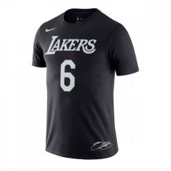 NIKE T-SHIRT NAME NUMBER JAMES Nero