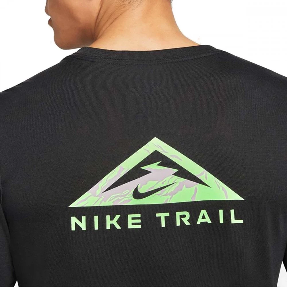 NIKE MAGLIA MANICA LUNGA DRI-FIT TRAIL Nero 5 NIKE MAGLIA MANICA LUNGA DRI-FIT TRAIL Nero - immagine 3