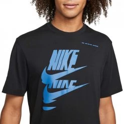 NIKE T-SHIRT ESSENTIAL FUTURA Nero 9 NIKE T-SHIRT ESSENTIAL FUTURA Nero -Tendenza Italia nike dm6377 t shirt essential futura sport style uomo 044502301 010 3