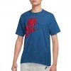 NIKE T-SHIRT ESSENTIAL FUTURA Blu -Tendenza Italia nike dm6377 t shirt essential futura sport style uomo 045005701 407 1