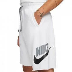 NIKE BERMUDA ALUMNI -Tendenza Italia nike dm6817 bermuda alumni sport style uomo 044531401 100 3