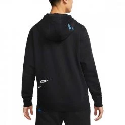 NIKE FELPA CON CAPPUCCIO ESSENTIAL FUTURA Nero 7 NIKE FELPA CON CAPPUCCIO ESSENTIAL FUTURA Nero -Tendenza Italia nike dm6873 felpa con cappuccio essential futura sport style uomo 044503101 010 2