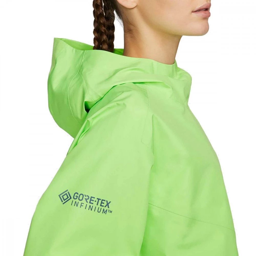 NIKE GIACCA TRAIL GORE-TEX DONNA Lime 5 NIKE GIACCA TRAIL GORE-TEX DONNA Lime - immagine 3