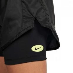 NIKE SHORT ICON CLASH TEMPO LX DONNA Nero -Tendenza Italia nike dm7739 short icon clash tempo lx donna abbigliamento running donna 045192701 010 3