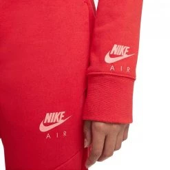 NIKE FELPA CROP CON CAPPUCCIO AIR BAMBINA Rosso 9 NIKE FELPA CROP CON CAPPUCCIO AIR BAMBINA Rosso -Tendenza Italia nike dm8372 felpa c capp air garzata bambina abbigliamento bambino 044518901 657 4