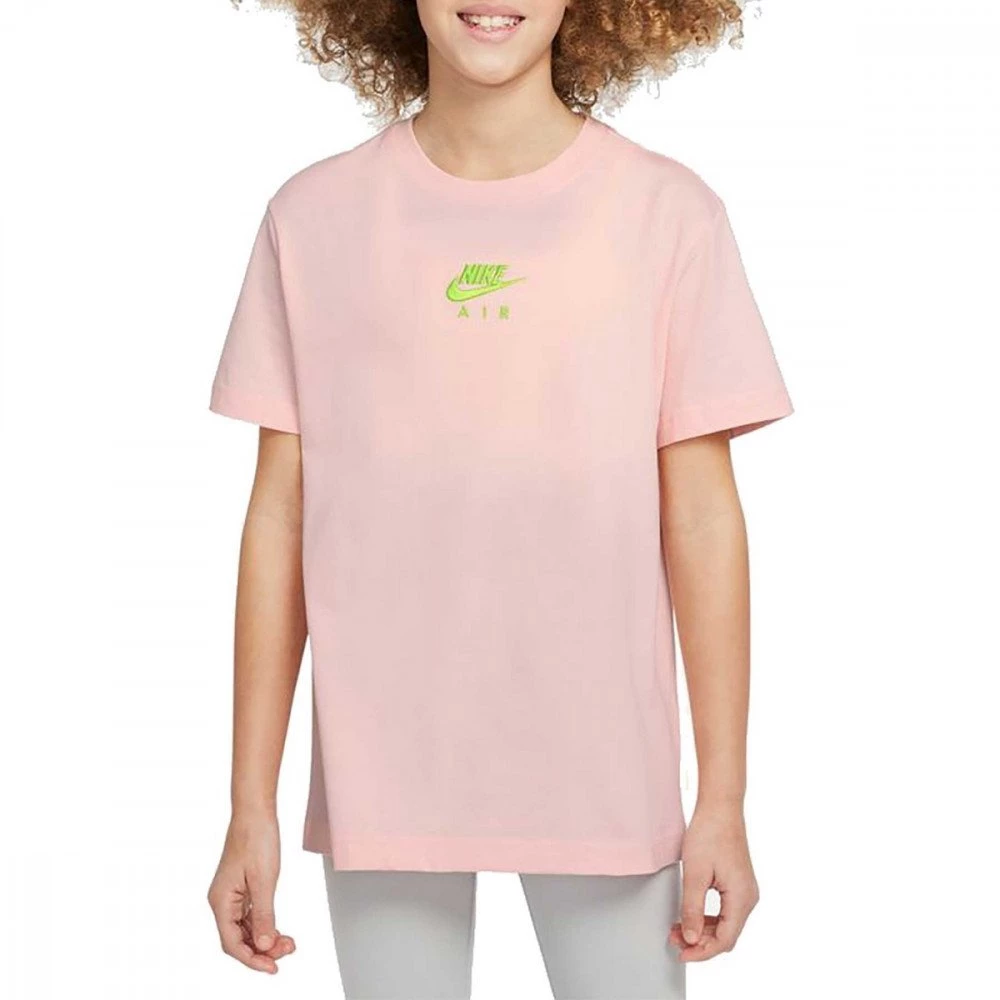NIKE T-SHIRT AIR BAMBINA Rosa 3 NIKE T-SHIRT AIR BAMBINA Rosa