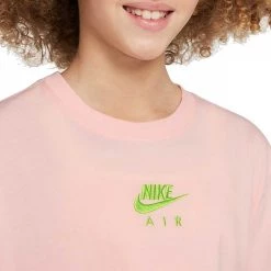 NIKE T-SHIRT AIR BAMBINA Rosa 7 NIKE T-SHIRT AIR BAMBINA Rosa -Tendenza Italia nike do1341 t shirt air bambina abbigliamento bambino 045001101 610 3