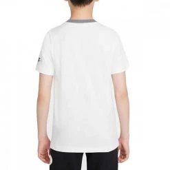 NIKE T-SHIRT AMPLIFY BAMBINO Bianco -Tendenza Italia nike do1799 t shirt amplify bambino abbigliamento bambino 044520001 100 2