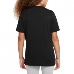 NIKE T-SHIRT BRANDMARK BAMBINO Nero -Tendenza Italia nike do1824 t shirt brandmark bambino abbigliamento bambino 045002601 010 2