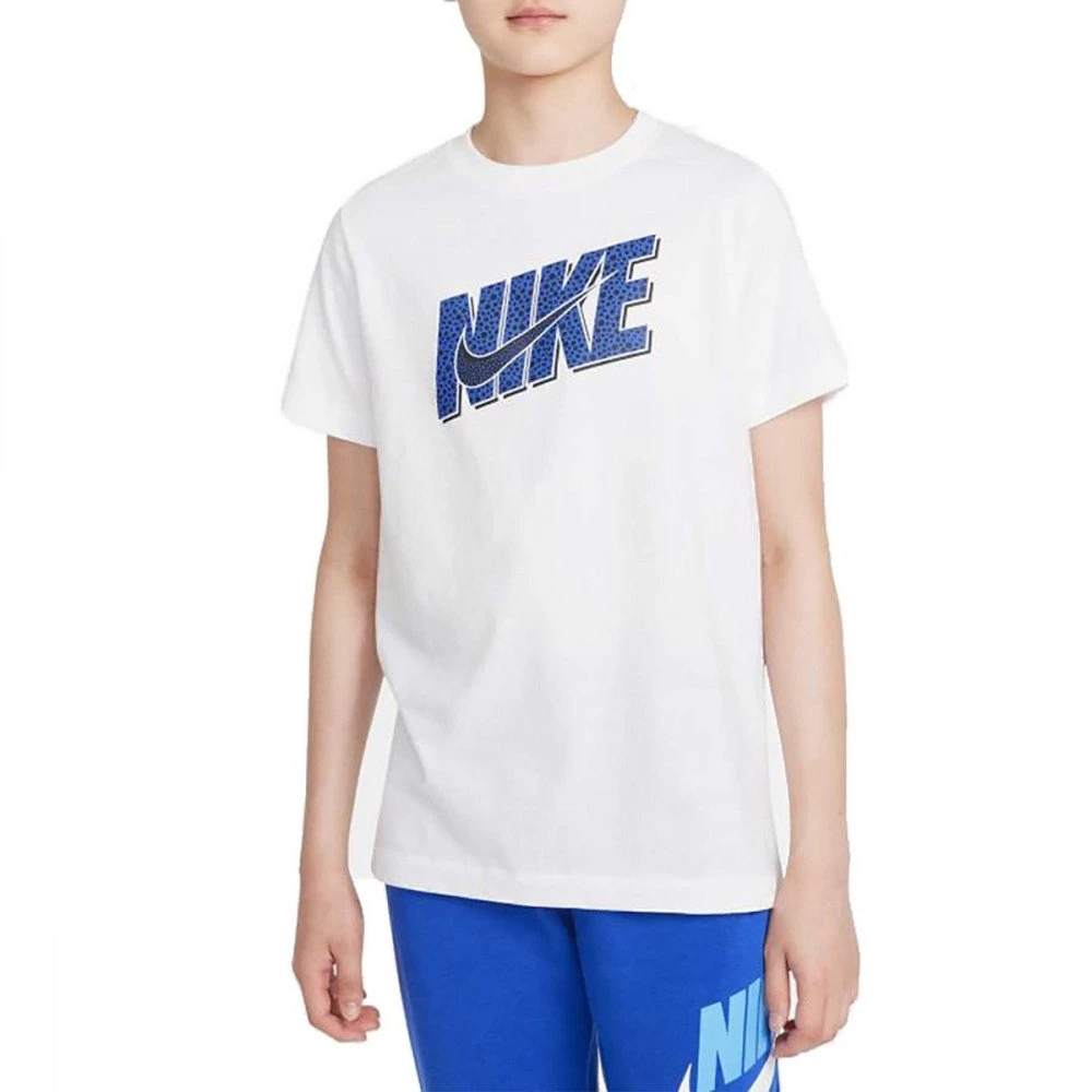 NIKE T-SHIRT SCRITTA CORE BAMBINO Bianco 3 NIKE T-SHIRT SCRITTA CORE BAMBINO Bianco