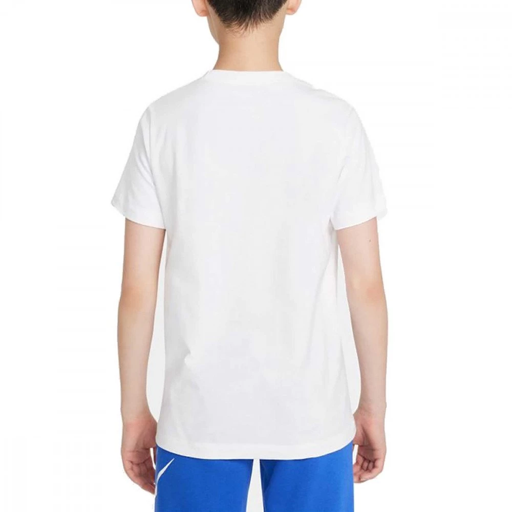 NIKE T-SHIRT SCRITTA CORE BAMBINO Bianco 4 NIKE T-SHIRT SCRITTA CORE BAMBINO Bianco - immagine 2