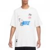 NIKE T-SHIRT PREMIUM Bianco -Tendenza Italia nike do2246 t shirt bytc prem abbigliamento basket uomo 044583301 100 1