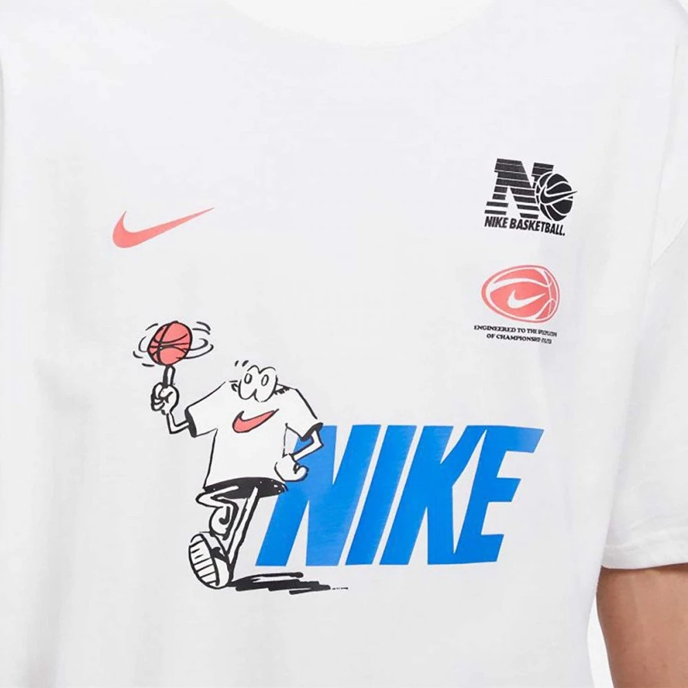 NIKE T-SHIRT PREMIUM Bianco 5 NIKE T-SHIRT PREMIUM Bianco - immagine 3
